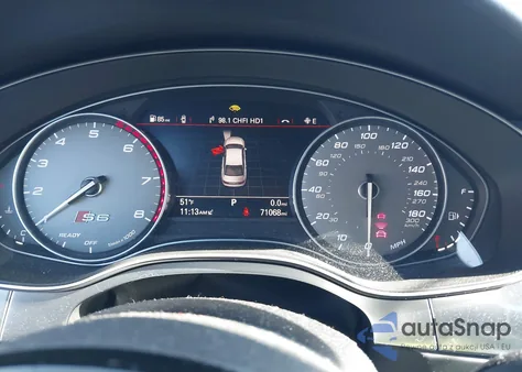 2017 Audi S6 4.0T Premium Plus из США, поврежденный, VIN WAUFFAFC7HN100172